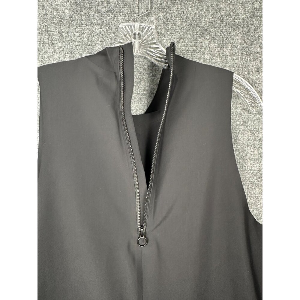 Athleta Sleeveless Stretch Mini Dress Black XL TALL High Neck Active Athleisure - Picture 9 of 11